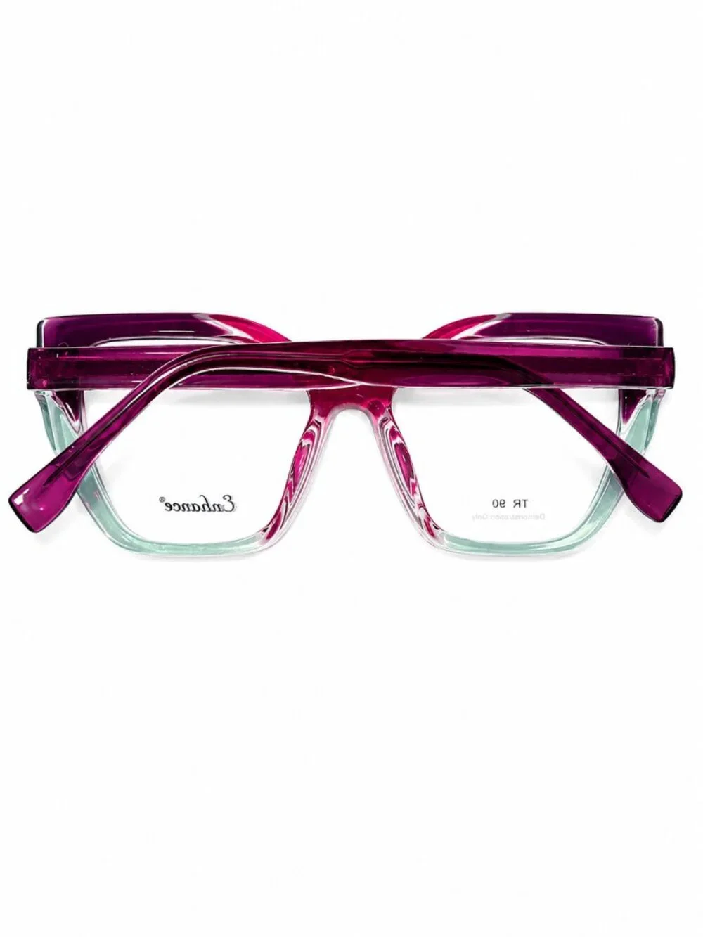 Enhance EN4488 Purple Crystal 54-17-150 Eyeglass Frames - Picture 3 of 10